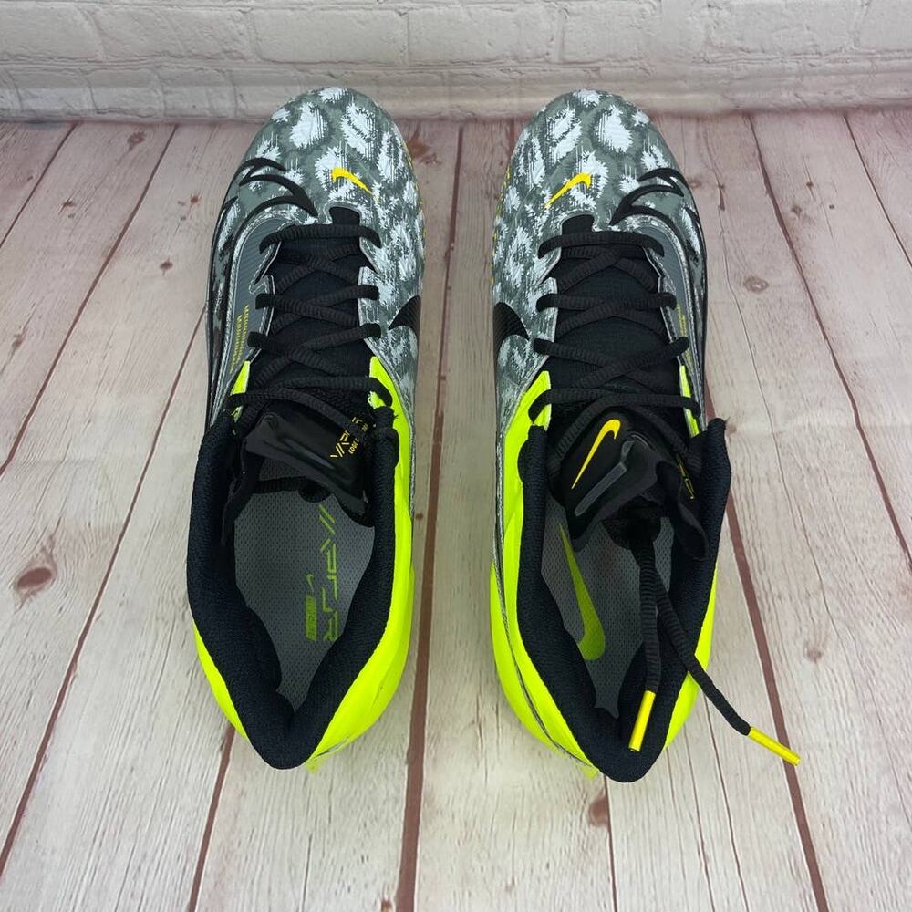 Nike Vapor Edge Elite 360 2 Volt Green Football Cleats Mens Size 11.5 FB3347-703 - Picture 8 of 11